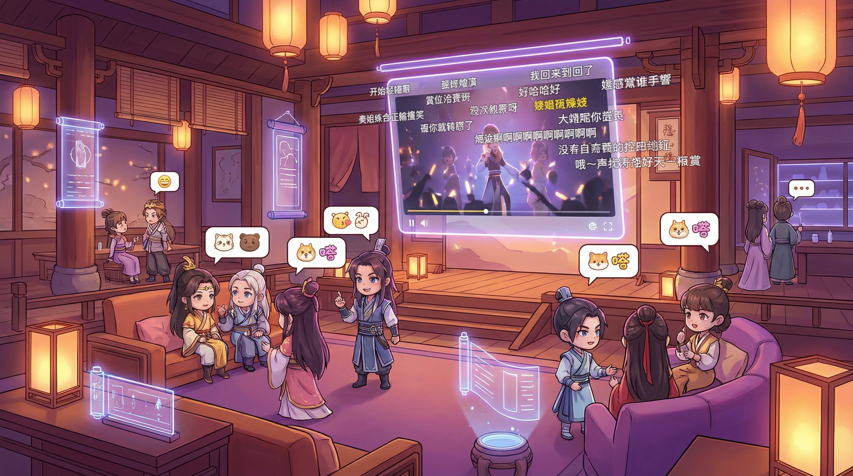 小马拉大车视频上传区社区互动场景