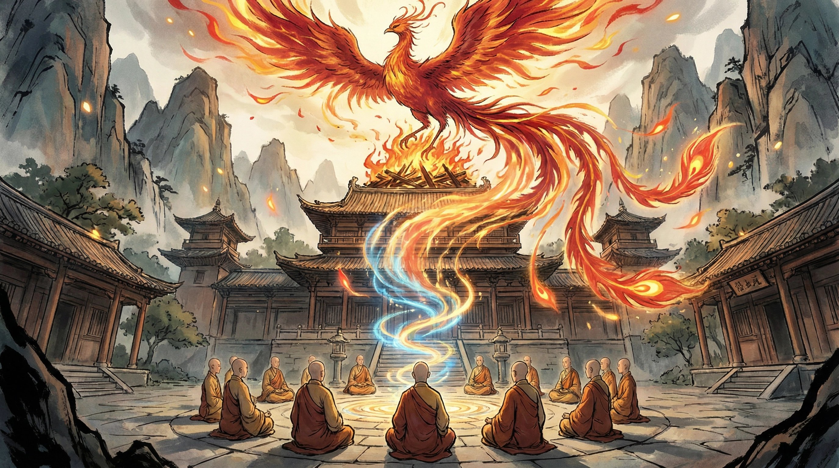 小马拉大车视频上传区-凤凰涅槃古寺传奇